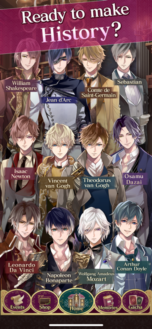 App Ikemen Vampire Otome Game