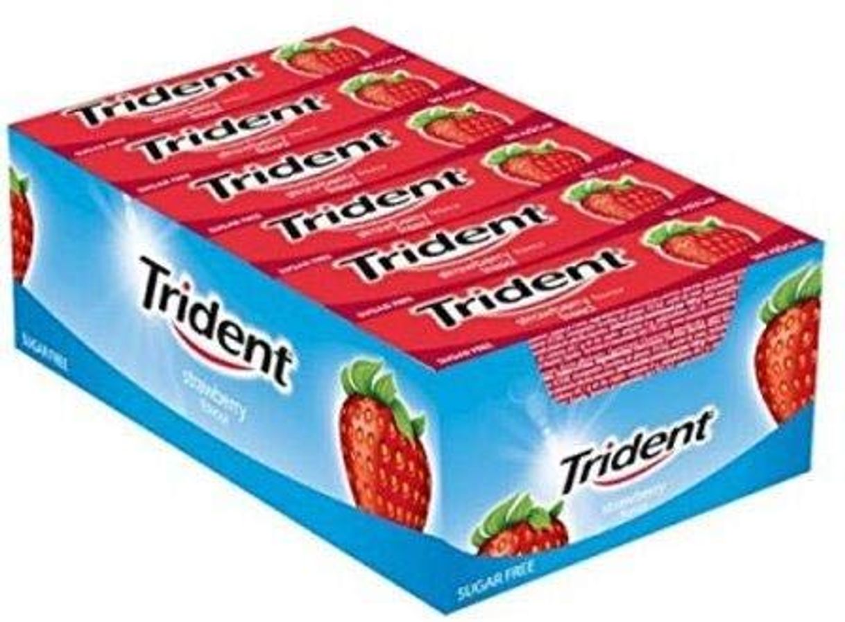 Producto Chicle Trident Fresa Laminas 24 X 13