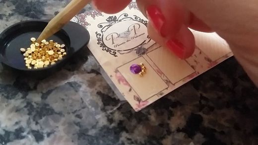 Montagem das minhas joias de unhas - YouTube