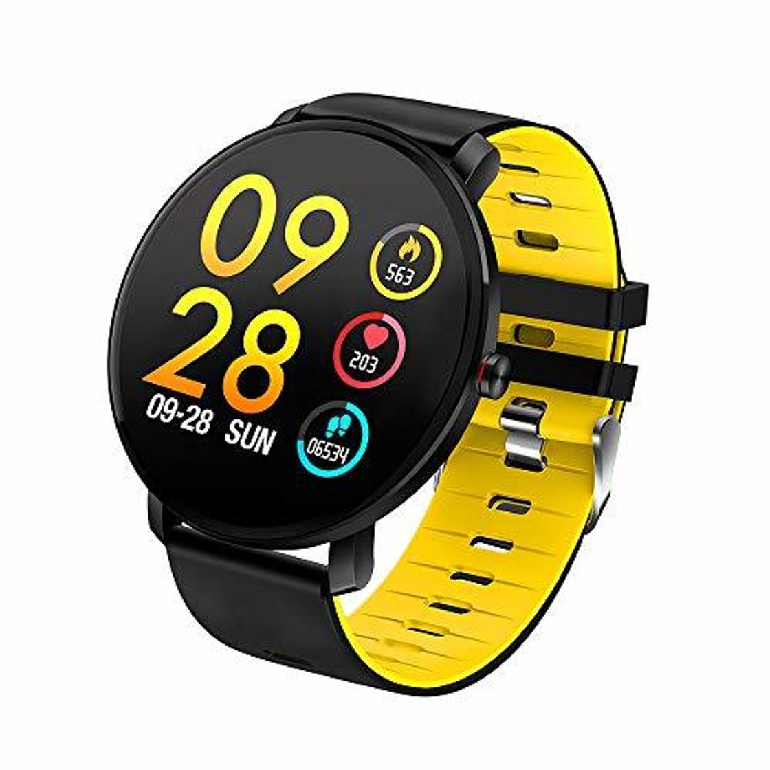 Products SENBONO S08Plus Reloj deportivo inteligente 1.3 pulgadas IP68 Impermeable BT4.0 Podómetro Frecuencia