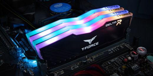 Team Group Kit 16GB (2 x 8GB) DDR4 3000MHz Delta Preto RGB C