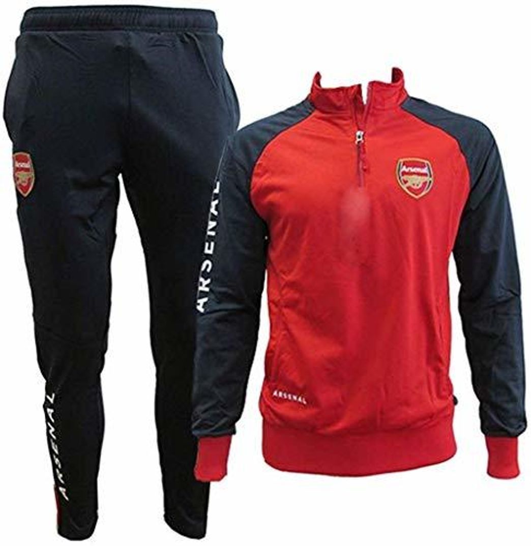Social Gilles Cantuel Arsenal F.C. Chándal Pantalones y Chaqueta Original con Licencia Oficial