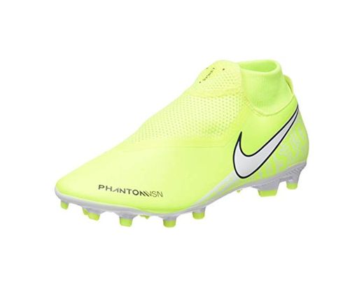 Nike Phantom Vision Academy Dynamic Fit MG, Botas de fútbol Unisex Adulto,