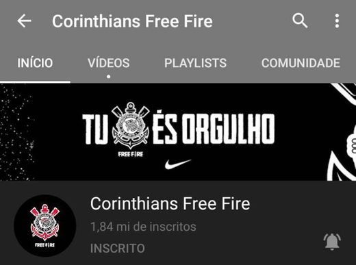 Corinthians Free Fire ganhou a pro league 