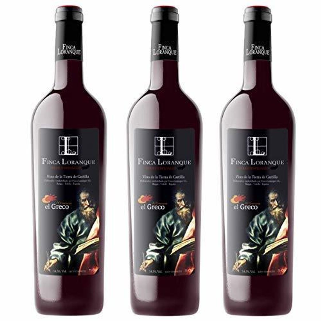 Lugar FINCA LORANQUE EL GRECO-Syrah 70% Tempranillo 30%.2014.VTC.Ecológico(0