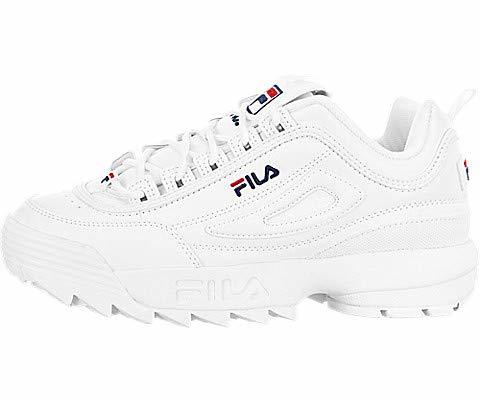 Moda Fila Disruptor II FW02945-111 Leather Youth Trainers