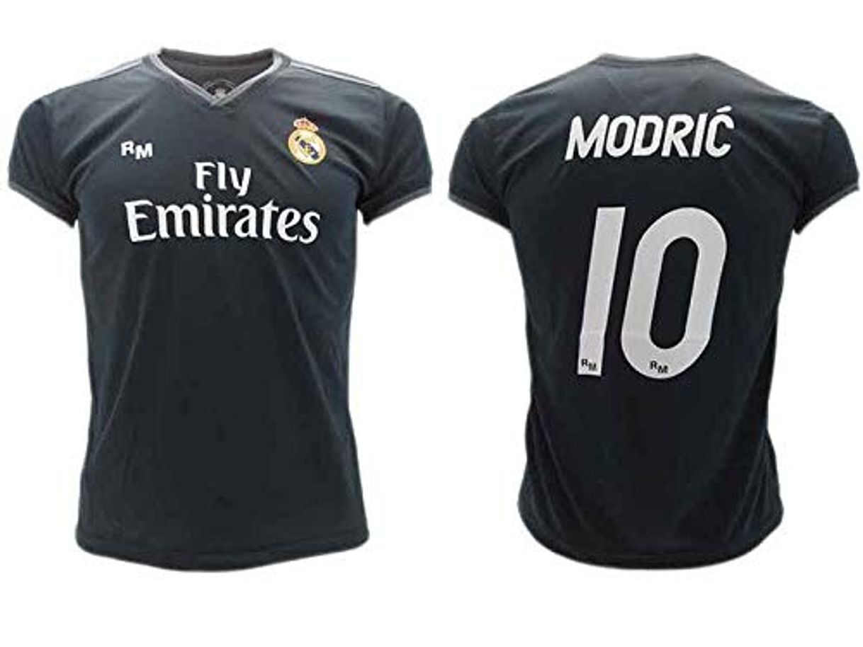 Social Camiseta de Fútbol Luka Modric 10 Real Madrid 2ª Equipación Negra Temporada