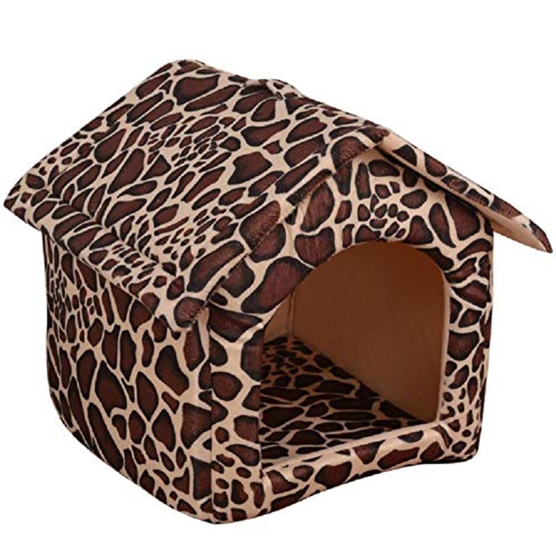 Productos Cama Perro Cama Para Mascotas Casa Para Gatos En Invierno Perro Mascota Perro Gato Cachemira Impresión De La Casa Mantener Caliente Dormir Cojín De Cama Suministros Para Mascotas Cama Para Gatos Perr