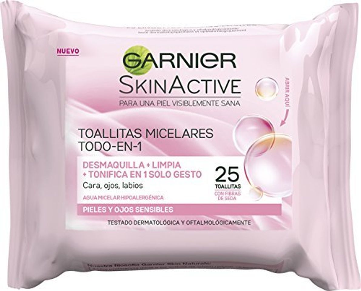 Beauty Garnier Skinactive - Toallitas Desmaquillantes Todo-en-1