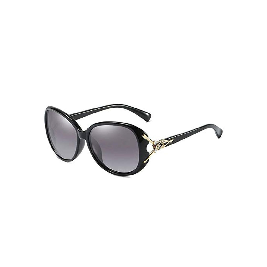 Fashion RJGOPL Gafas de sol Moda óculos de sol polarizados óculos de sol feminino olho de gato óculos de sol feminino luxo strass design da marca feminino oculos uv400  C2 BLACK