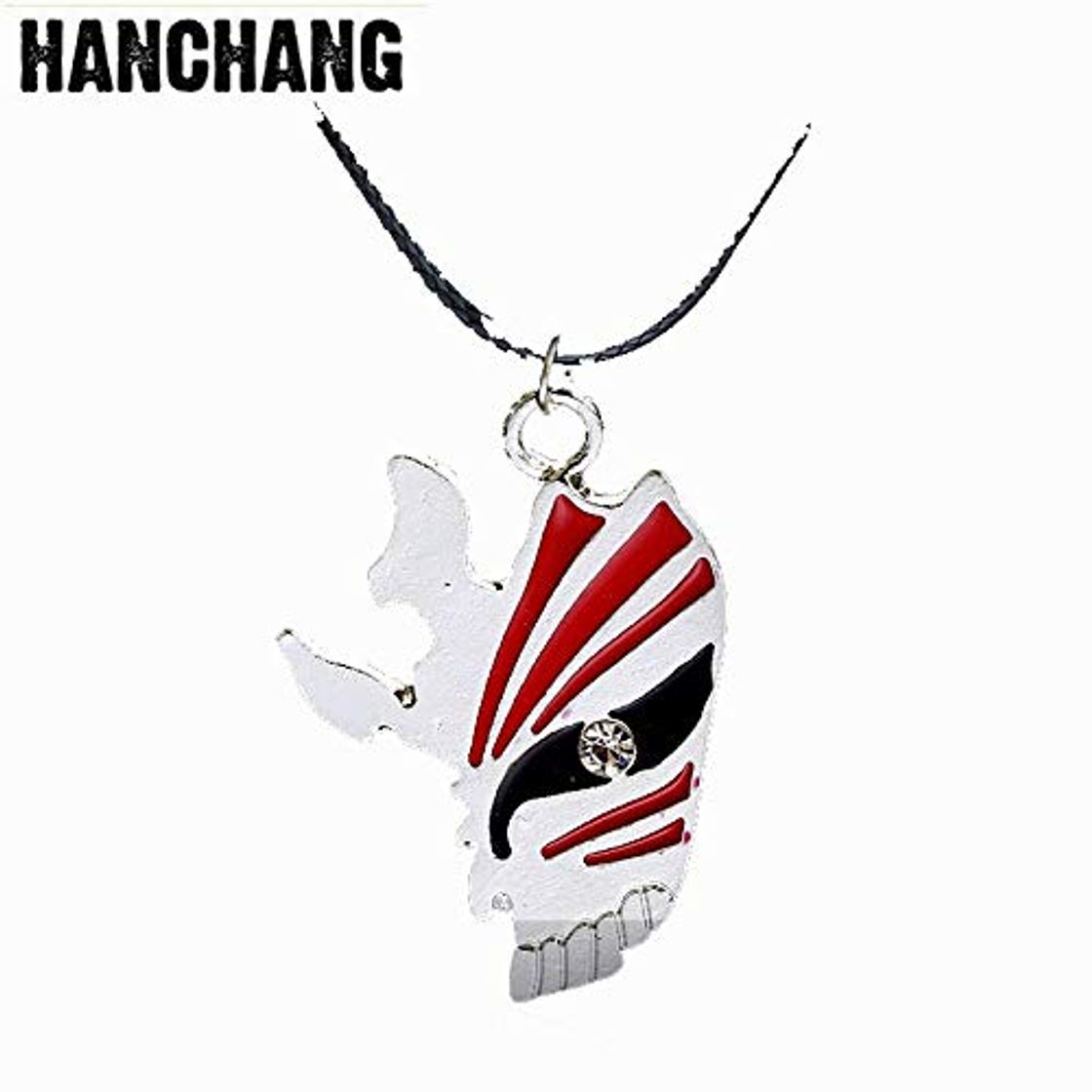 Social YUNMENG Horro V Magic Venddetta Collar con Colgante de máscara de Vampiro Death Kurrosaki Ichigo Collar con máscara de Medio Hueco