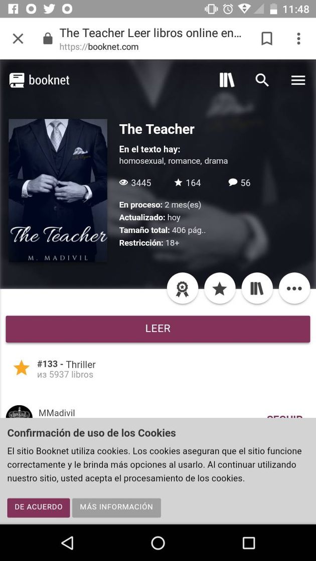 Social Gran escritora, léanlo! Una historia como ninguna otra 