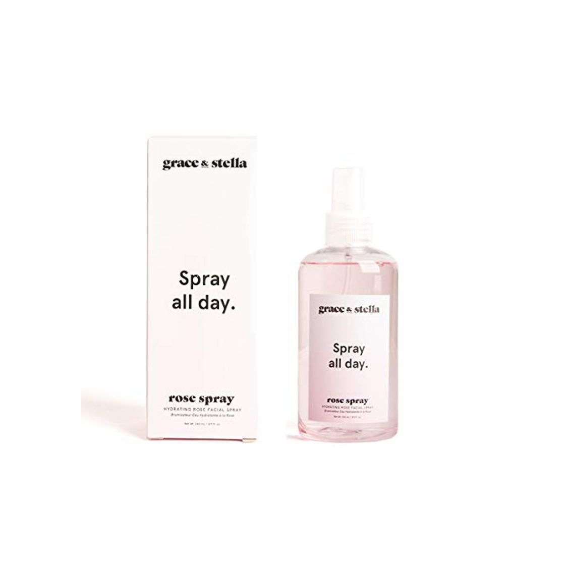 Social Agua de Rosa Pura Fijador Tónico Facial