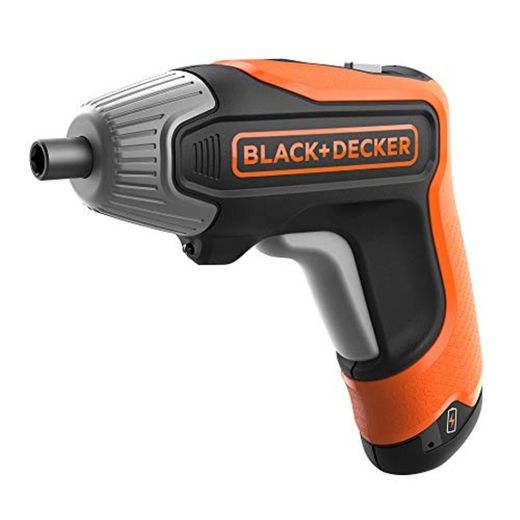 BLACK+DECKER BCF611CK-QW - Atornillador a batería 3.6V(1.5Ah) litio