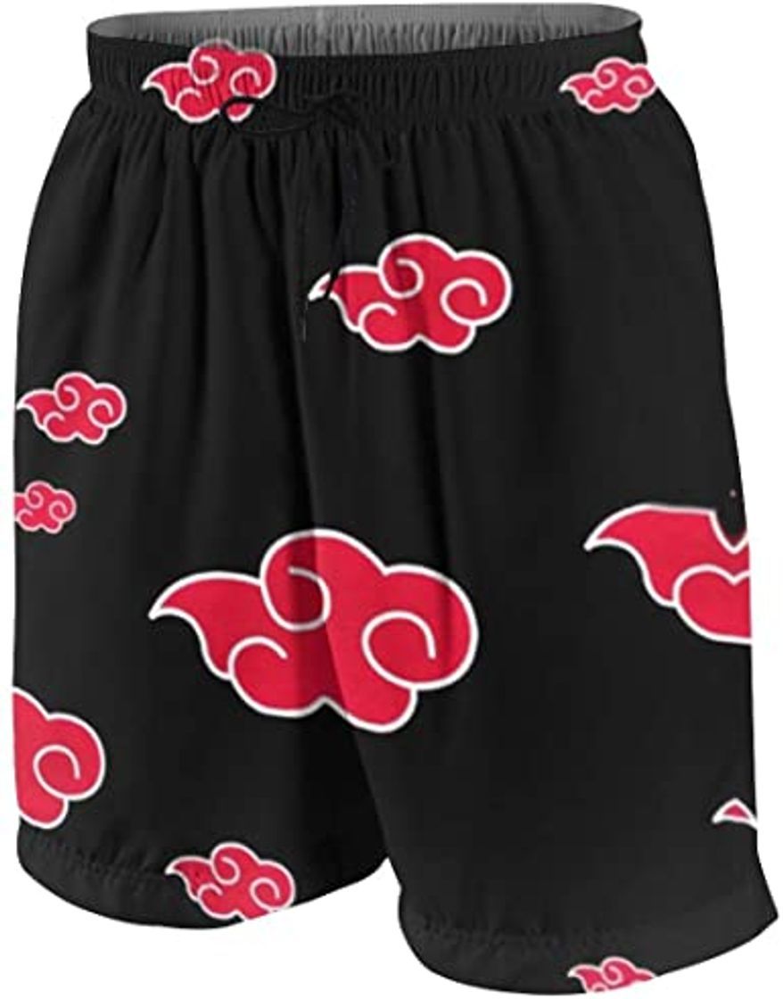 Fashion RTRTRT 2020 Casual N-aru-to Akatsuki-2 Slim Fit Swim Trunks Beach Half Pants