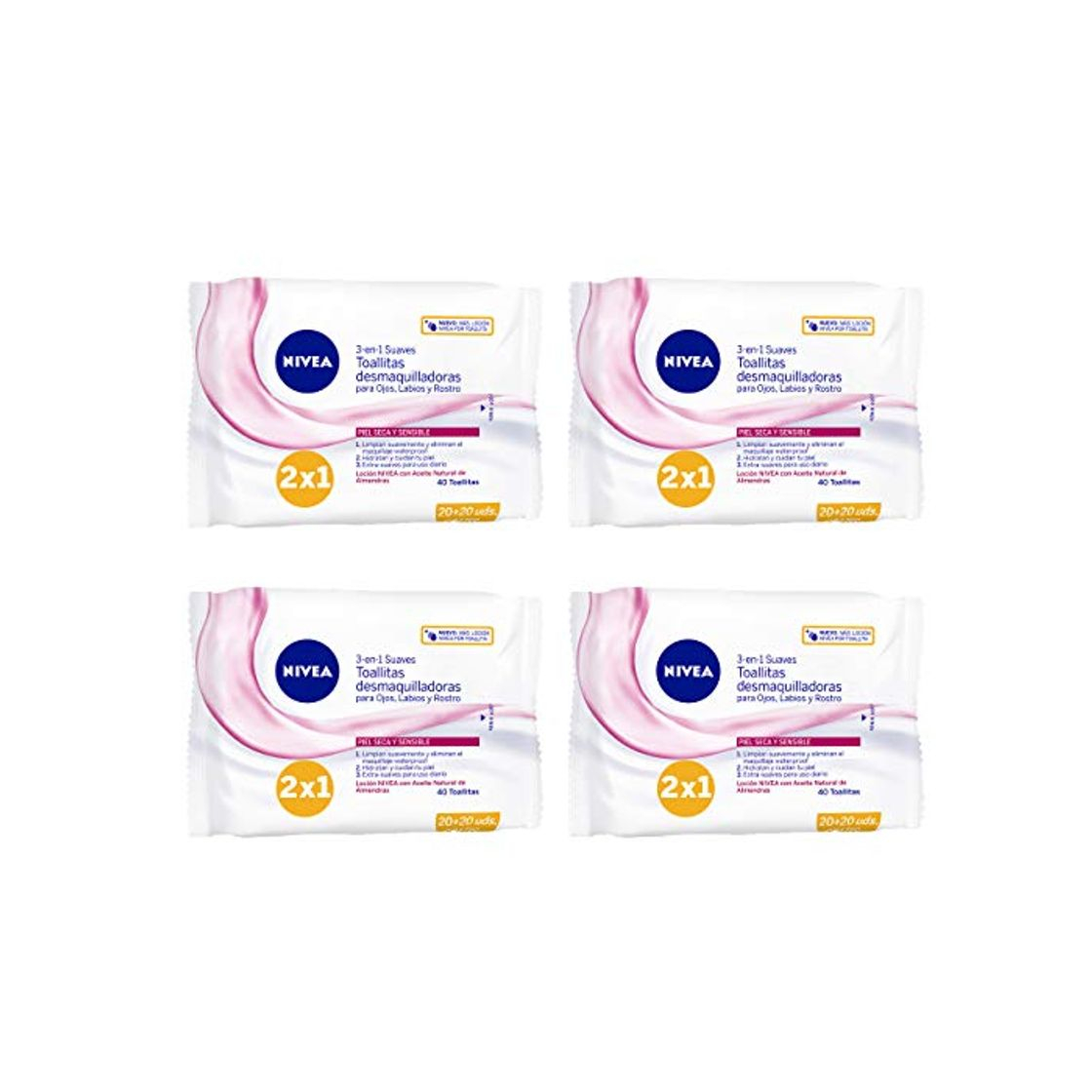 Social NIVEA Toallitas Desmaquilladoras Suaves