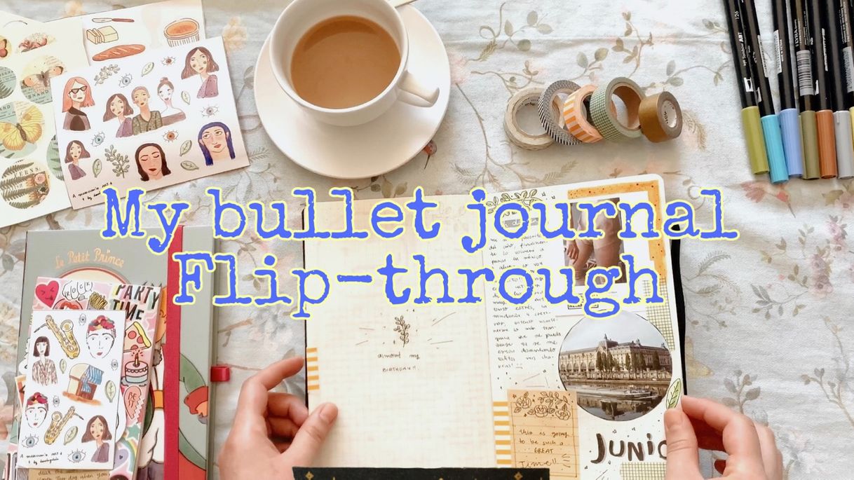 Moda Tour por mi bullet journal - a flip through - YouTube