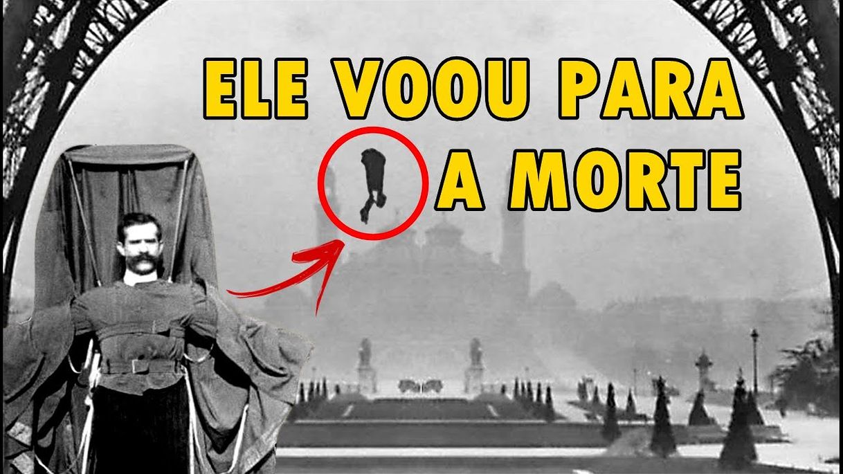 Moda O ALFAIATE VOADOR - Franz Reichelt (Ele pulou da Torre Eiffel )