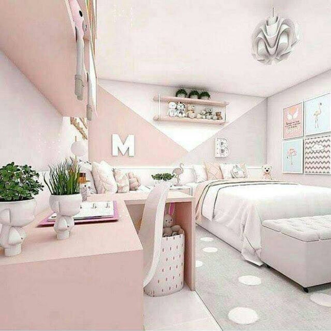 Moda Lindas ideis de decoraçoes de quarto pra seus pequenos❤