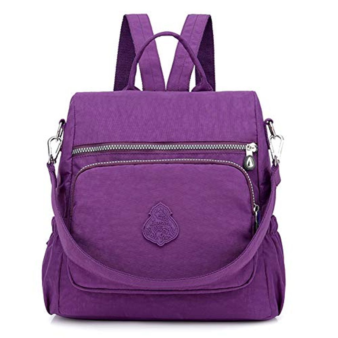 Fashion Estwell Mochila Mujer Casual Bolso Mochila Antirrobo Impermeable Nylon Mochila Escuela Multifuncional