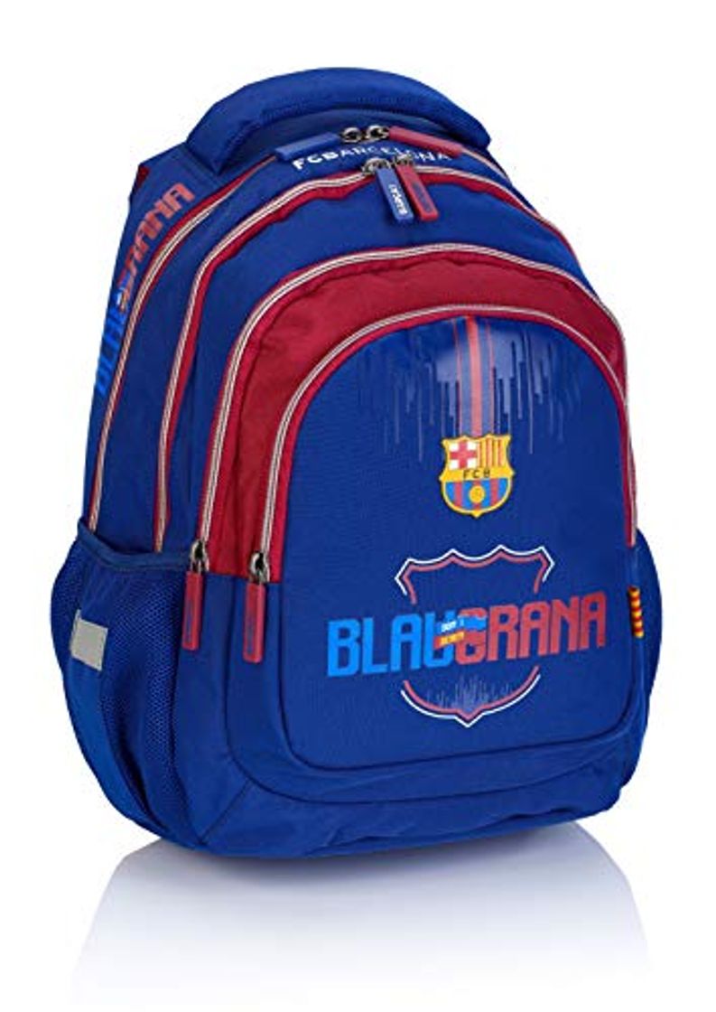 Moda Unbekannt F.C. Barcelona FC-221 Fan 7 - Mochila, color azul marino