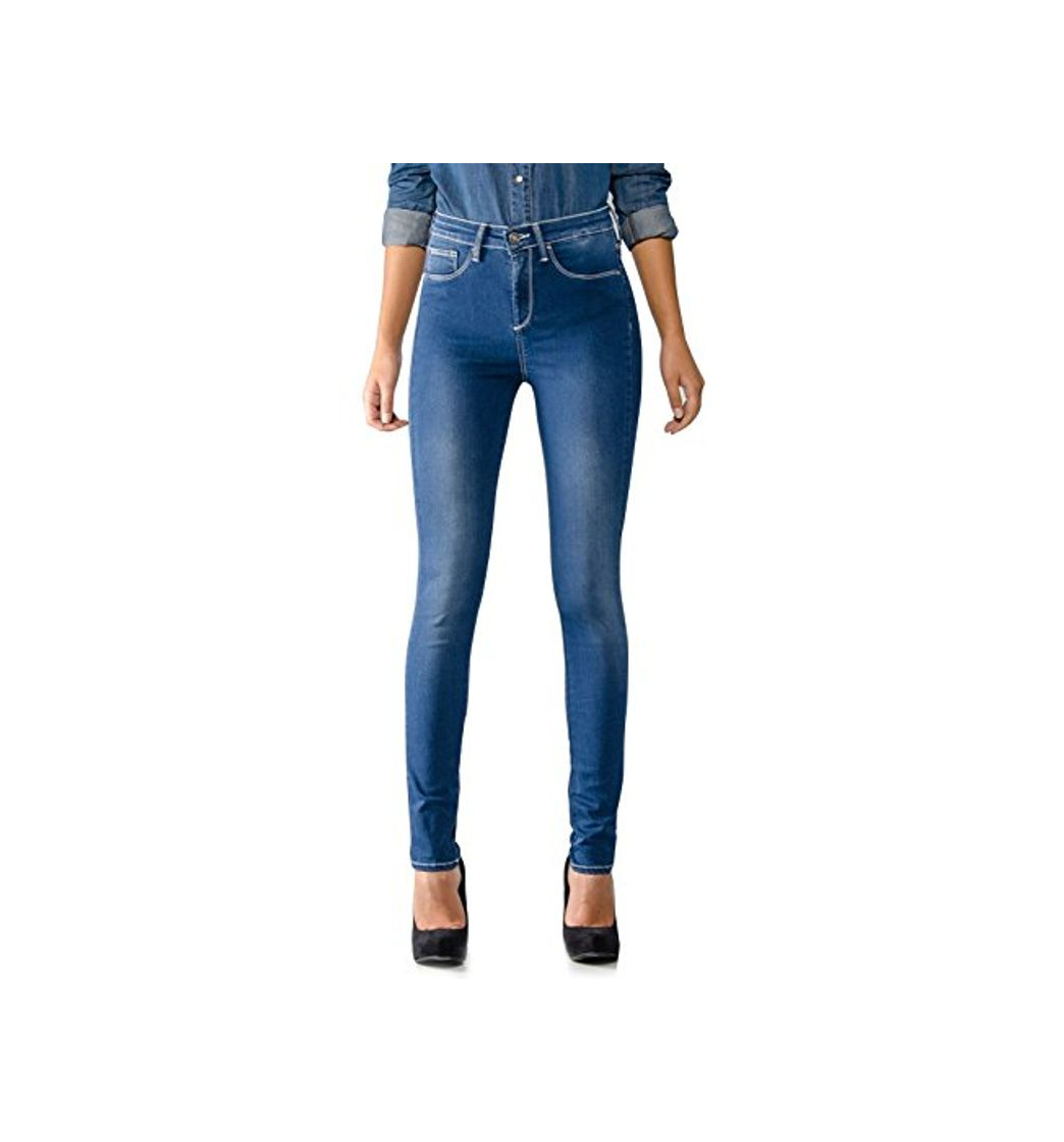 Moda Tiffosi 10006162 Vaqueros Skinny, Azul