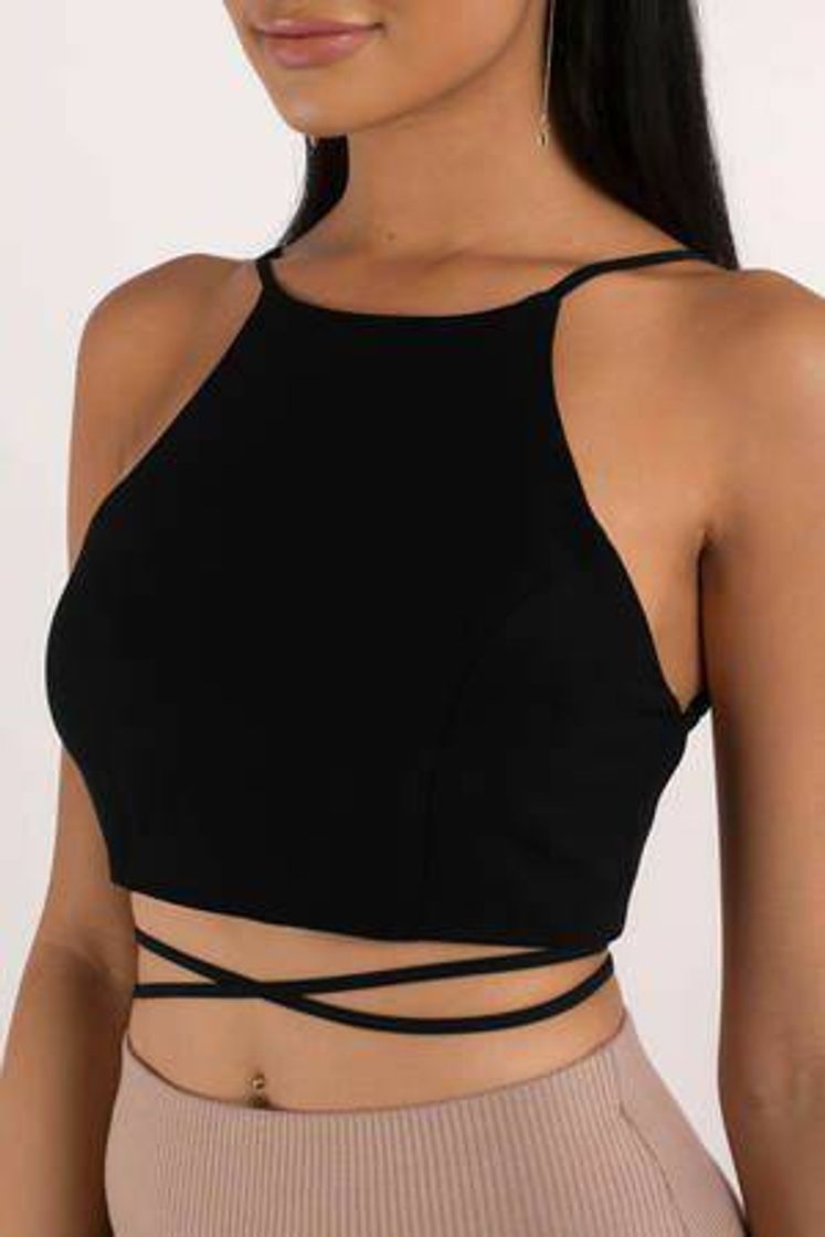 Moda Cropped preto