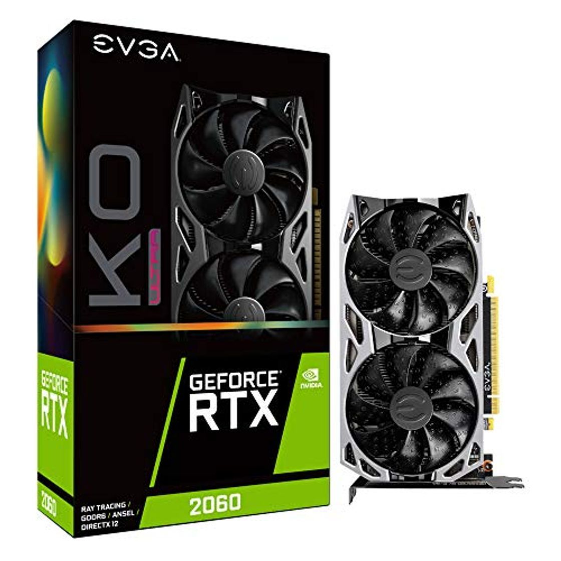 Social EVGA GeForce RTX 2060 KO Ultra Gaming 06G-P4-2068-KR