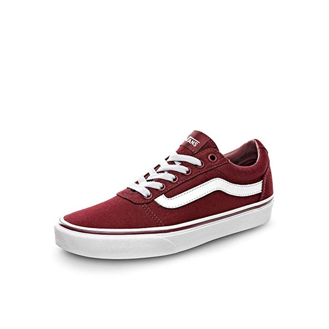 Social Vans Ward, Zapatillas para Mujer, Rojo