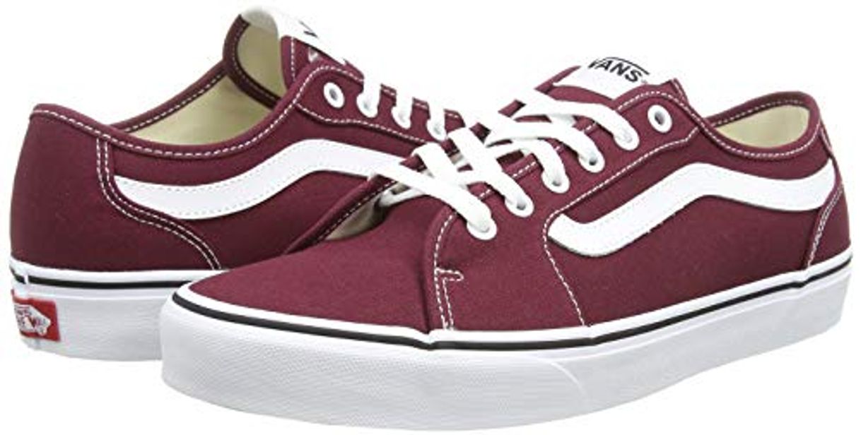 Moda Vans Filmore Decon, Zapatillas para Hombre, Rojo