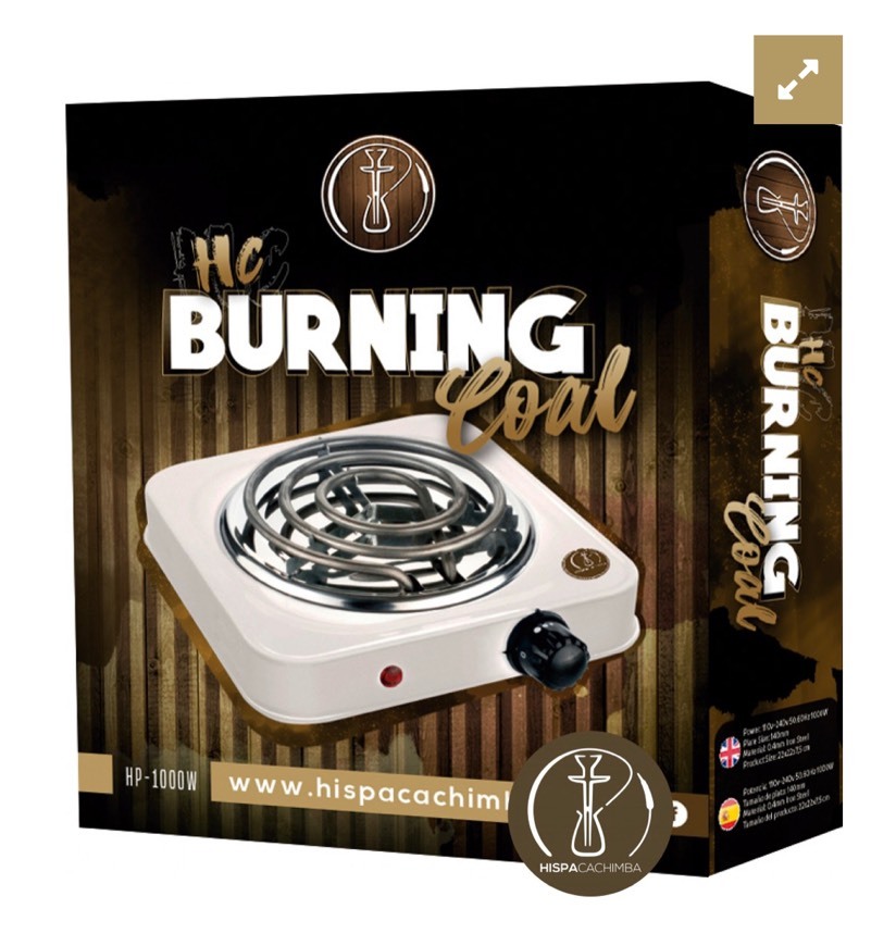 Hornillo Electrico HC Burning Coal 1000W