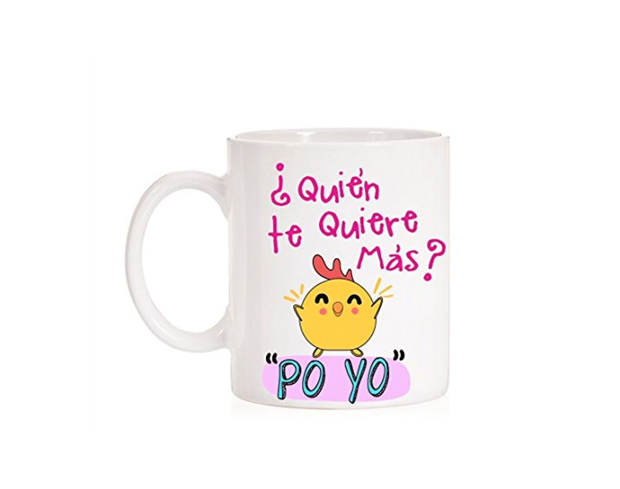 Producto MardeTé Taza ¿Quién te Quiere más? Po Yo