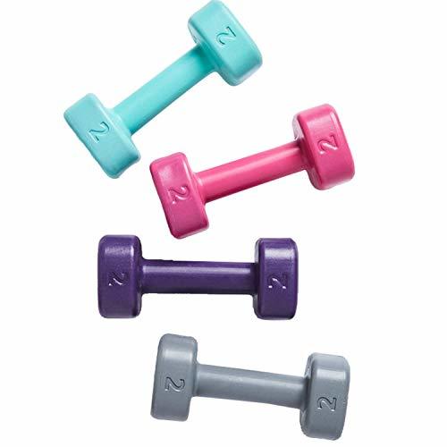 Social 9stars - Juego de pesas de mano unisex para mujeres