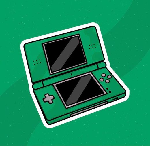 Sticker Nintendo 3Ds green