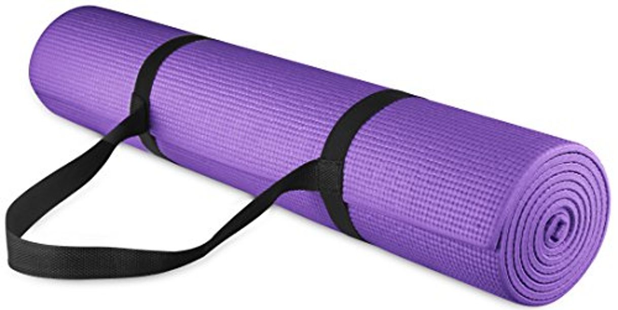 Product BalanceFrom GoYoga Multiusos Alta Densidad Antideslizante Ejercicio Yoga Mat con Correa de