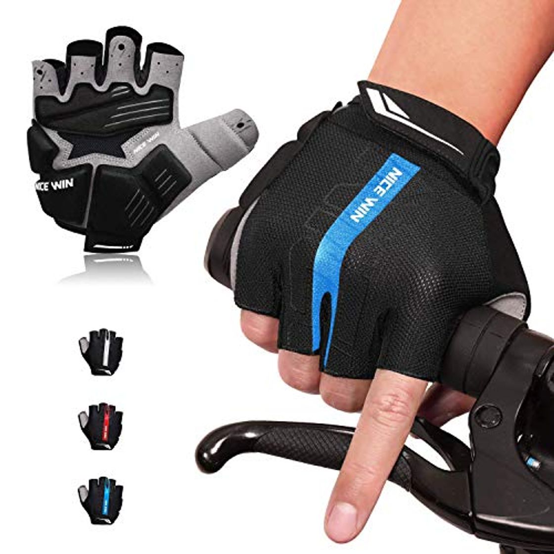 Product LOHOTEK Guantes de Bicicleta Acolchados SBR de 6 mm de Montaña para