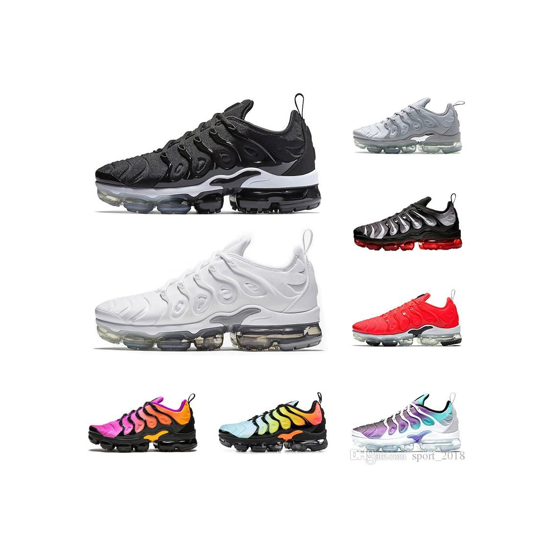 Fashion Nike Air Vapormax Plus, Zapatillas para Hombre, Blanco