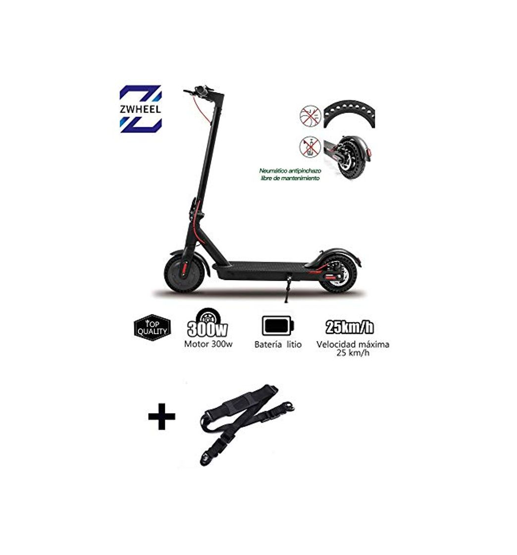 Social ZWheel Patinete Eléctrico E9 Basic ZLion 25 km/h 300W Motor Patinete eléctrico