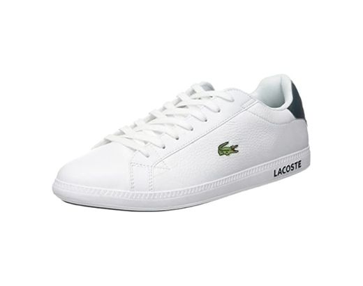 Lacoste Graduate BL 1 SMA, Zapatillas para Hombre, Blanco