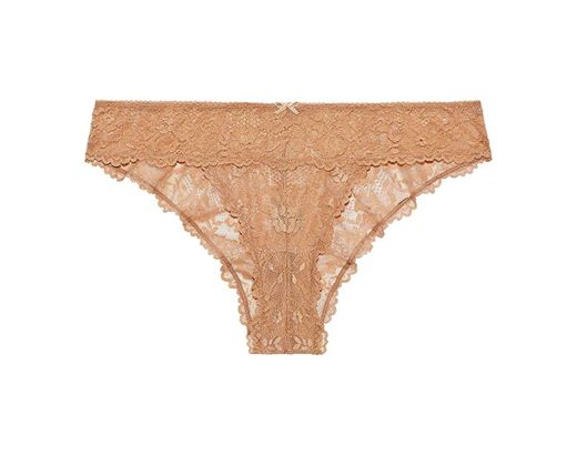 Savage X Fenty Floral Lace Cheeky, Braguita para Mujer, Gris