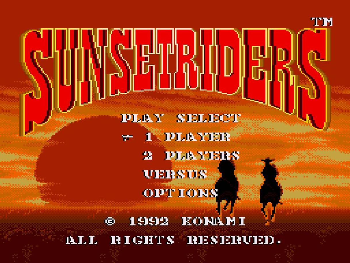 Videogames Sunsetriders