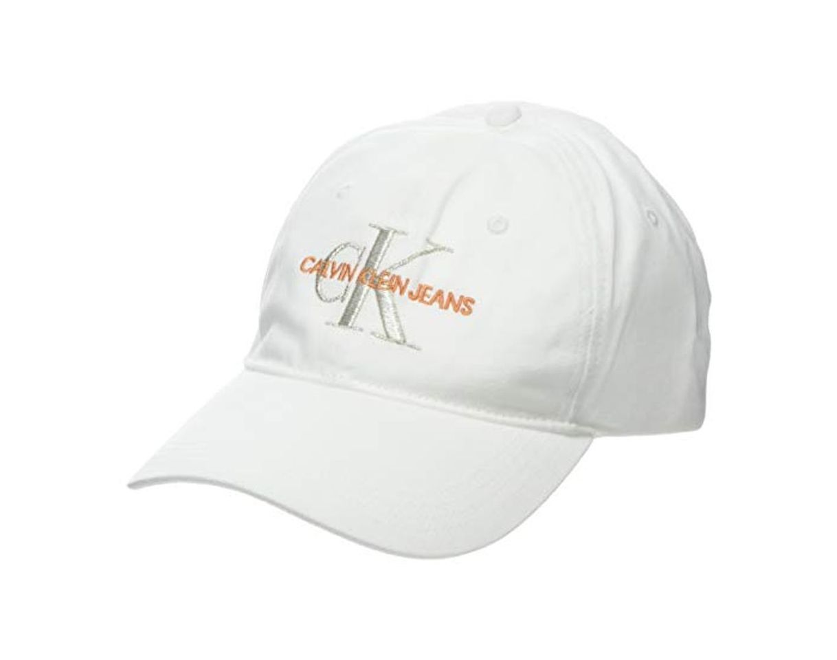 Productos Calvin Klein J Monogram Cap W Gorra de béisbol, Blanco