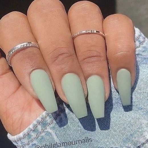 unhas verdes💚