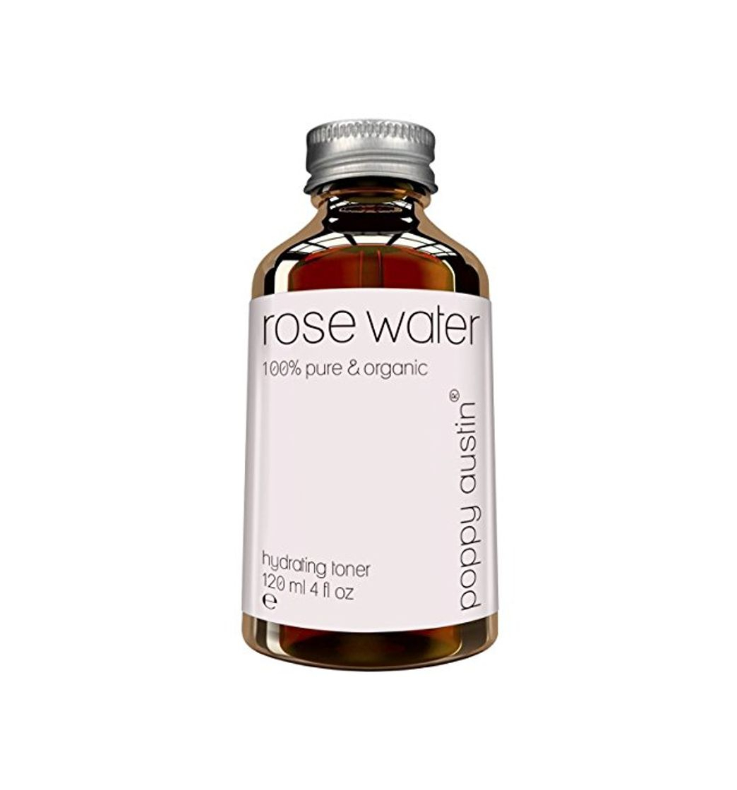 Social Agua de Rosa Pura Tónico Facial por Poppy Austin® - Vegan