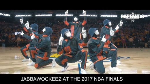 JABBAWOCKEEZ at the NBA Finals 2017 - YouTube