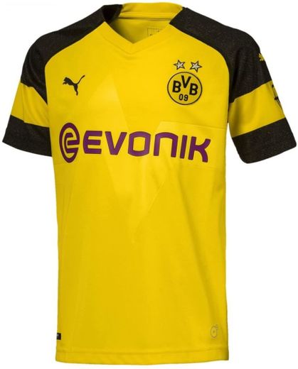 PUMA BVB Home Shirt Replica Evonik with Opel Logo Jersey