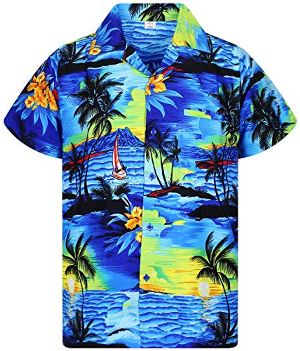 Moda V.H.O. Funky Camisa Hawaiana