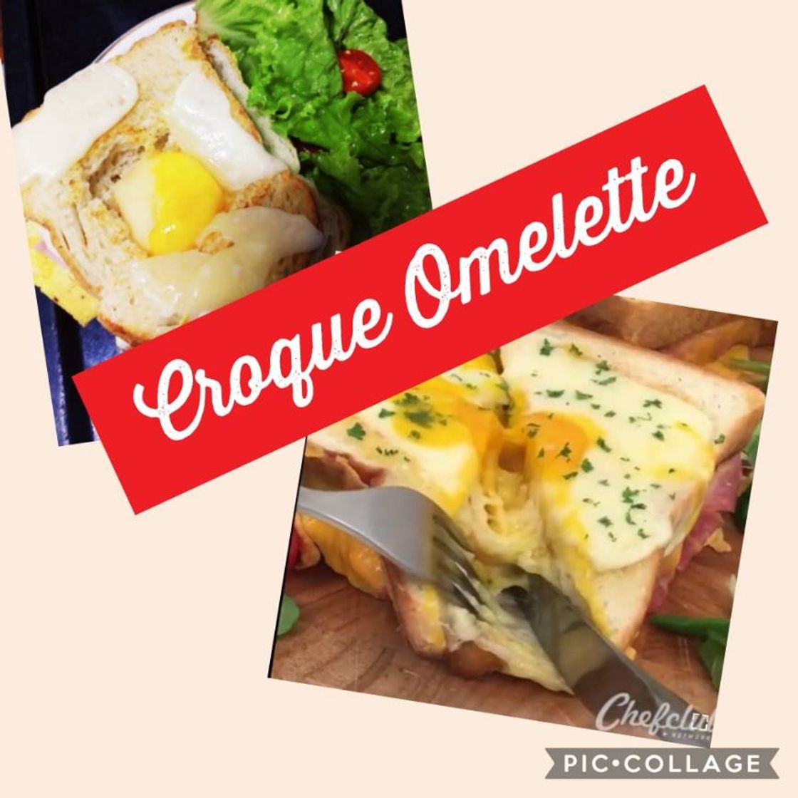 Fashion Croque omelette ! simple et astucieux | Chefclub Italia - YouTube