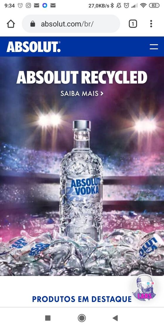 Moda Absolut Vodka