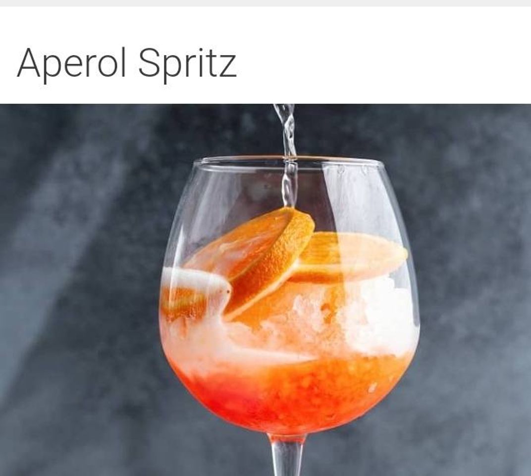 Moda Aperol Spritz | Cozinha Técnica